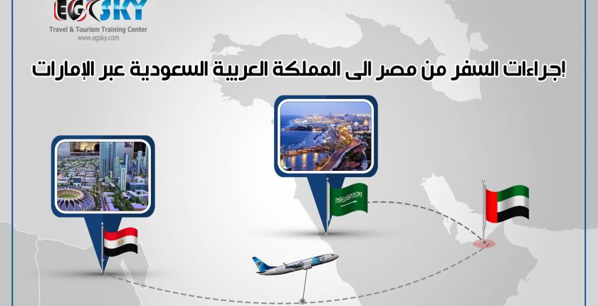 إجرائات سفر السعودية عن طريق الأمارات